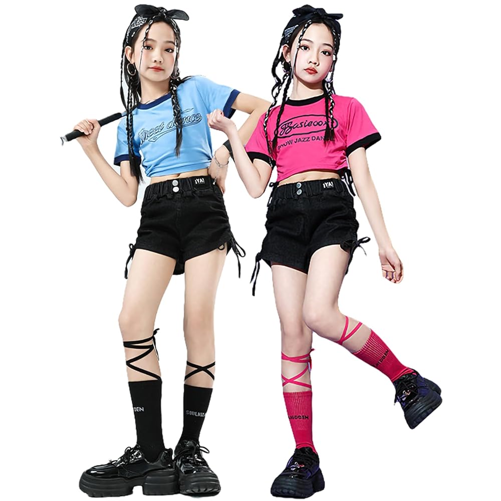 Amazon | [WJ-SISI] キッズ ダンス衣装 セットアップ ステージ